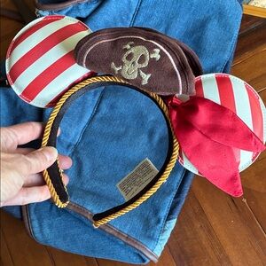 Disney Pirate Mickey Mouse Ears Headband